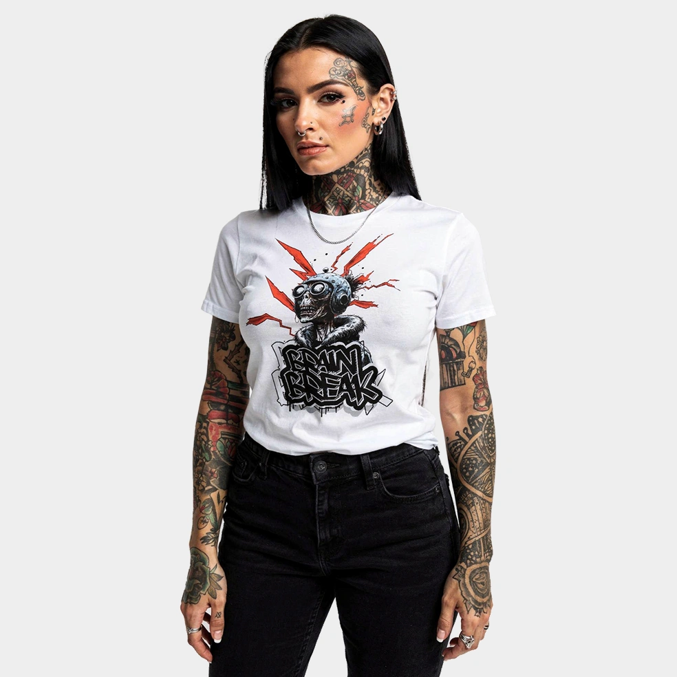 Brain Break | Skater T-Shirt | Frauen | BIO