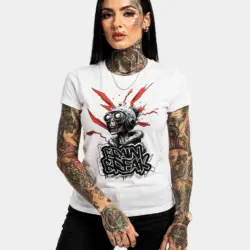 EnrolDesign - Shirt - Frauen Shirt - Skater Shirt - Brain Break - 03