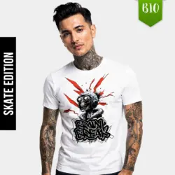 EnrolDesign - Shirt - Herren Shirt - Skater Shirt - Brain Break - 01 EnrolDesign - Shirt - Herren Shirt - Skater Shirt - Brain Break - 01