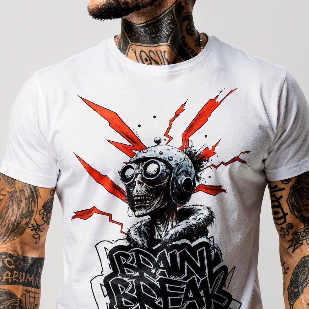 Brain Break | Skater T-Shirt | Männer  |  BIO